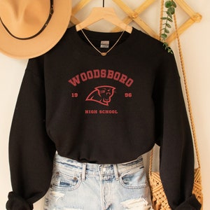Scream Movie Sweater | Woodsboro High Sweater | Woodsboro Horror Film Shirt | Horror Movie Gifts | Halloween Sweatshirt