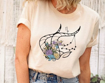 Capricorn Zodiac Shirt, Capricorn Shirt, Capricorn, Zodiac Shirt, Capricorn Gift, Astrology Shirt, Zodiac Gift, Astrology, Horoscope Shirt