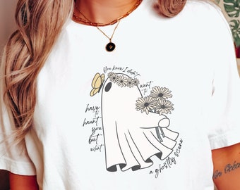 What A Ghostly Scene Shirt, Taylor Halloween Shirt, My Tears Ricochet, Eras Concert Tour, Haunted Taylor Shirt, No Body No Crime, Rep Merch