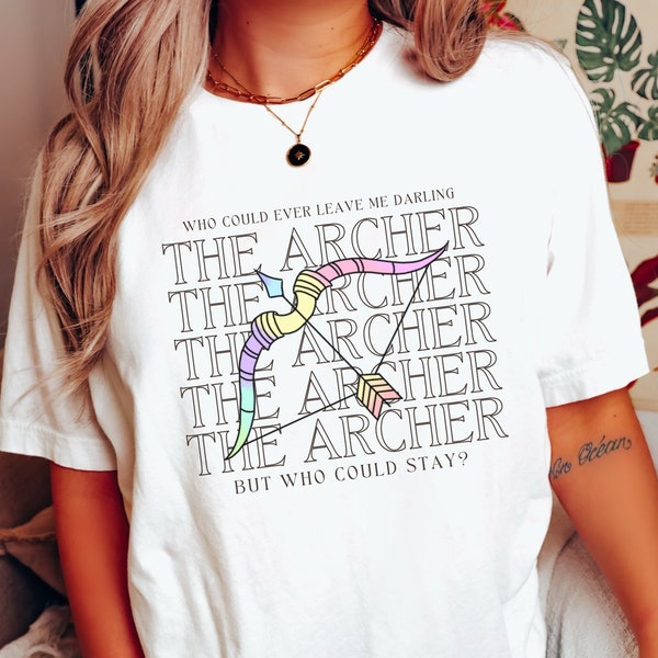 The Archer Shirt, The Archer Lyrics, Taylor Shirt, 1.9.7.9 Album, LVR Album, Eras Concert Tour, Cornelia Street, Cruel Summer, False God