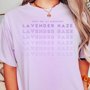 Lavender Haze Shirt, Taylor Shirt, Taylor Merch, Meet Me At Midnight, LVR Album, 1.9.8.9 Album, Eras Concert Tour, Rep Merch, Cruel Summer