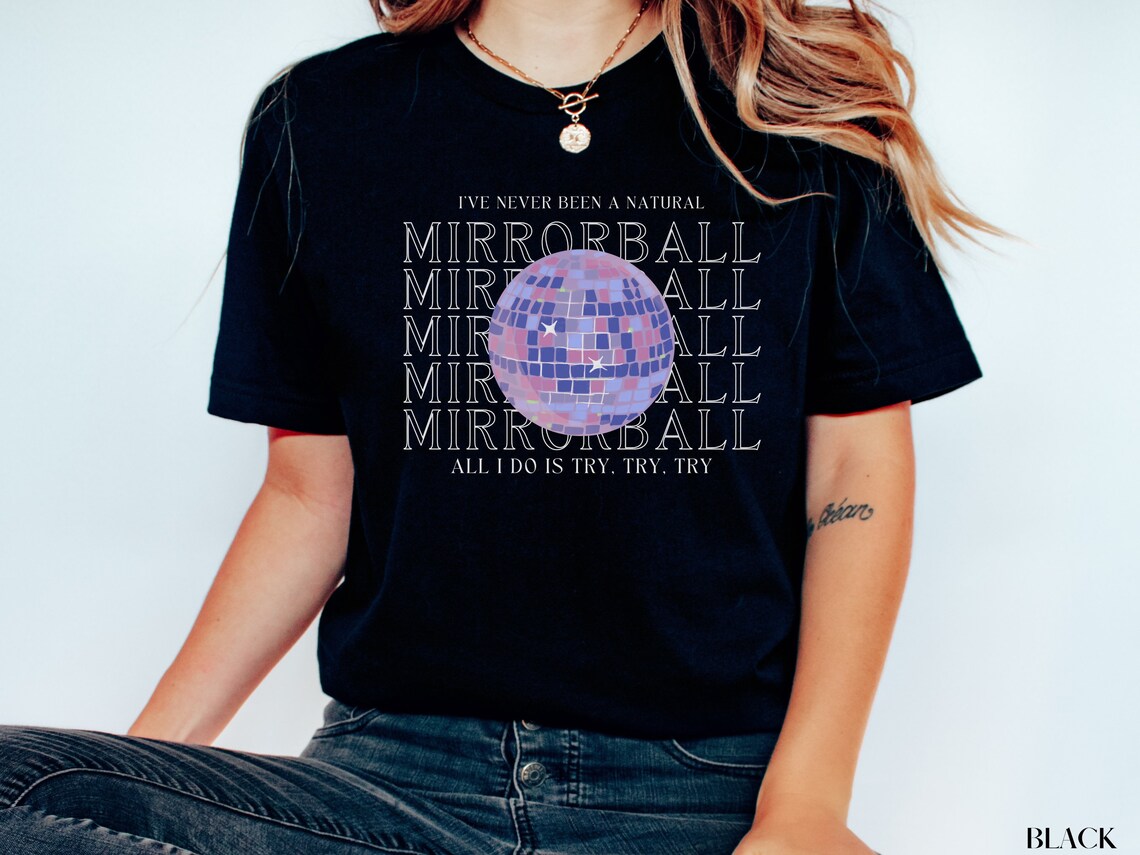 Mirrorball Shirt Taylor Swift Shirt Taylor Swift Merch Etsy