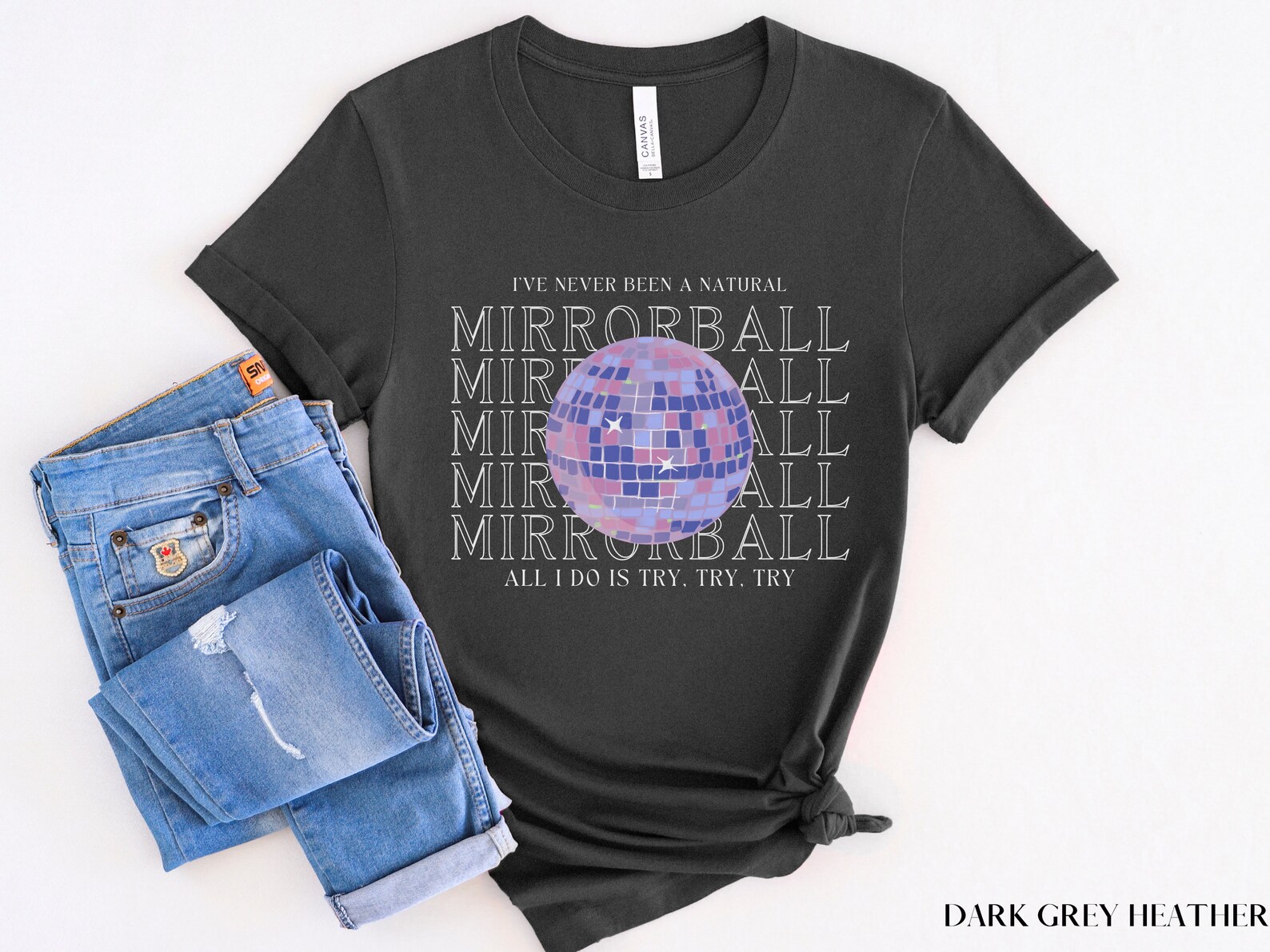Mirrorball Shirt Taylor Swift Shirt Taylor Swift Merch Etsy