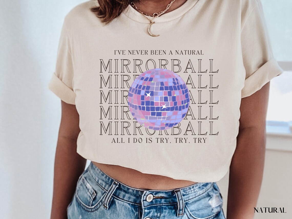 Mirrorball Shirt Taylor Swift Shirt Taylor Swift Merch Etsy