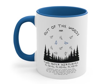 Out Of The Woods Mug, Mug Taylor, Taylor Merch, Eras Concert Tour, Rep Merch, Mirrorball, Betty, Cardigan, Août, Cadeau Taylor