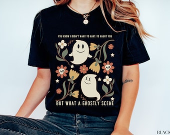 Chemise What A Ghostly Scene, Chemise Taylor Halloween, Ricochet My Tears, Eras Concert Tour, Chemise Taylor hantée, No Body No Crime, Produits pour représentants