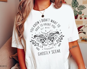 Quelle chemise de scène fantomatique, planche Ouija, chemise d’Halloween Taylor, My Tears Ricochet, chemise Taylor hantée, tournée de concerts Eras, album LVR, ATW