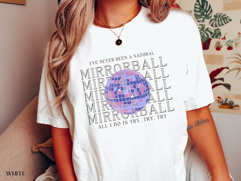 Mirrorball Shirt Taylor Swift Shirt Taylor Swift Merch Etsy