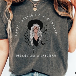 nightmare dressed like a daydream shirt Retro Darling I'm a Nightmare Dressed Like a Daydream T-shirt, Concert Sweatshirt for Her,music Lovers Hoodie