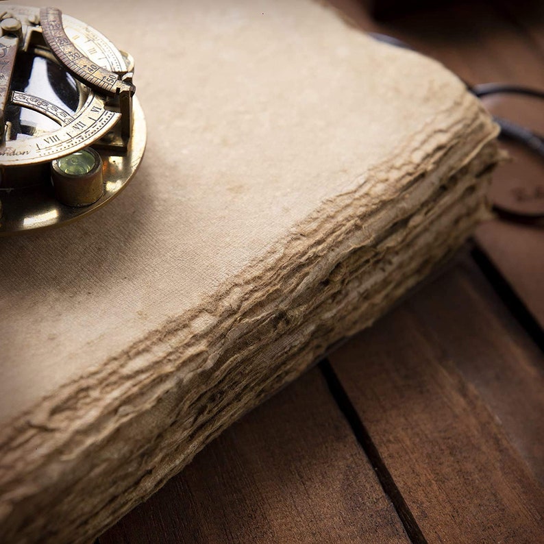 Tree Of Life Leather Journal With Moon Phase Vintage Handmade Notebook With 200