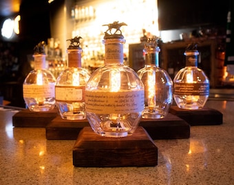 Horse Topper Bourbon Whiskey Lamp | Bourbon Gifts | Whiskey Decor | Man Cave