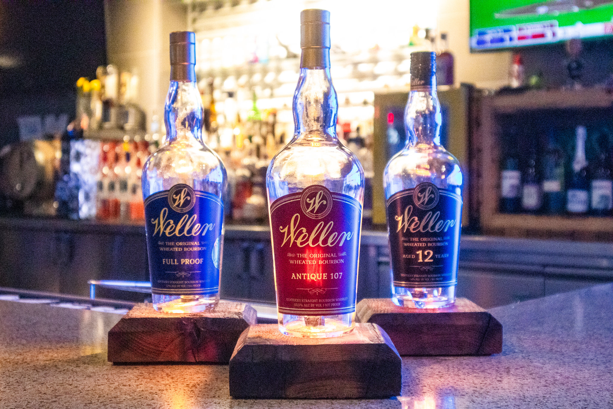 Weller Bourbon Whiskey Lamp | Bourbon Gifts | Whiskey Decor | Man Cave