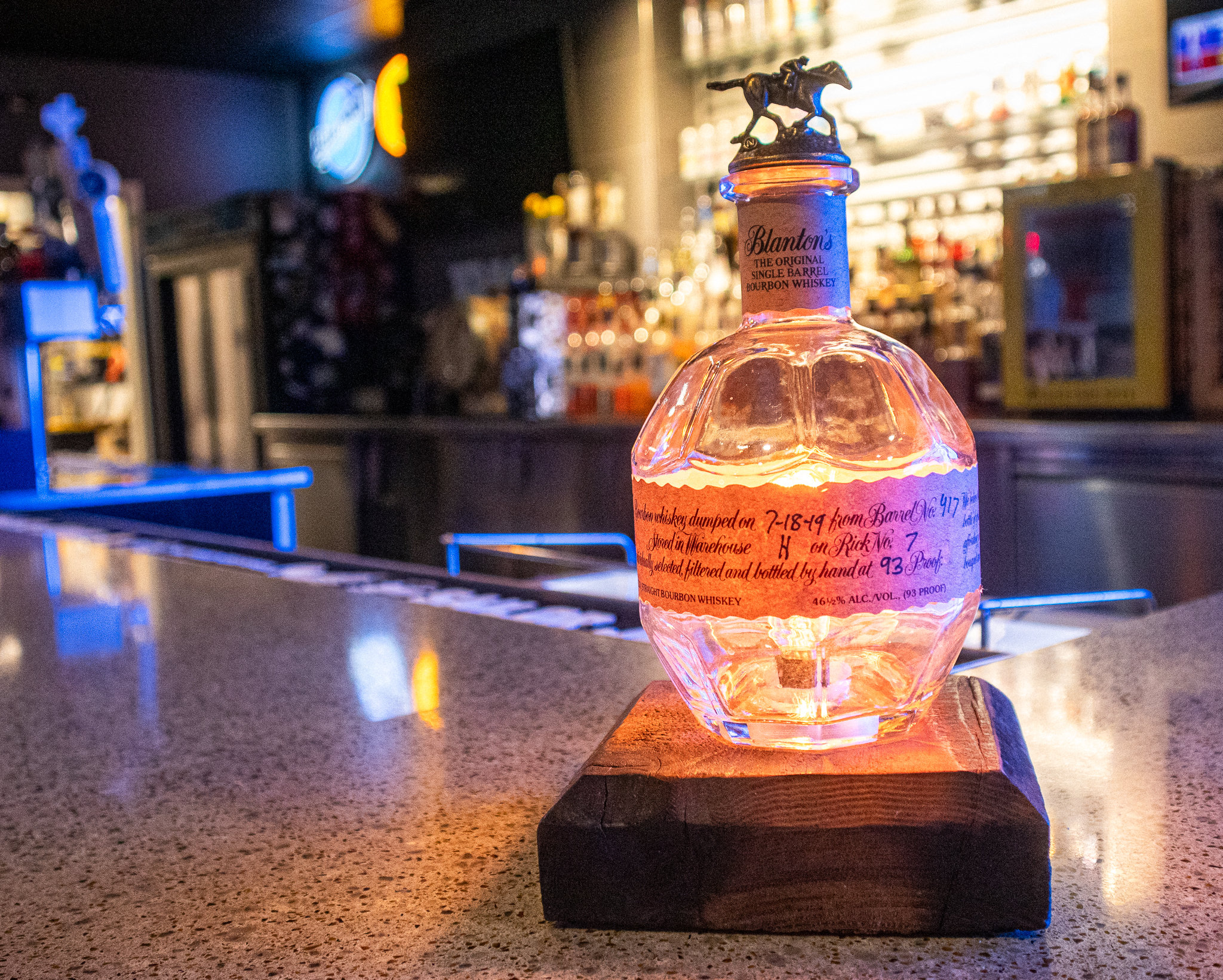 Blanton's Original Single Barrel Bourbon Whiskey 750ml - Town Liquor