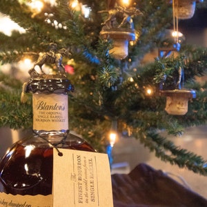 Horse Topper Bourbon Ornament Hanger | Whiskey Christmas Ornament | Holiday Gift for Whiskey Lovers | 3D Printed | TOPPER NOT INCLUDED