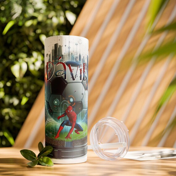 custom made Skinny Tumbler with Straw, 20oz customised for Dávid.