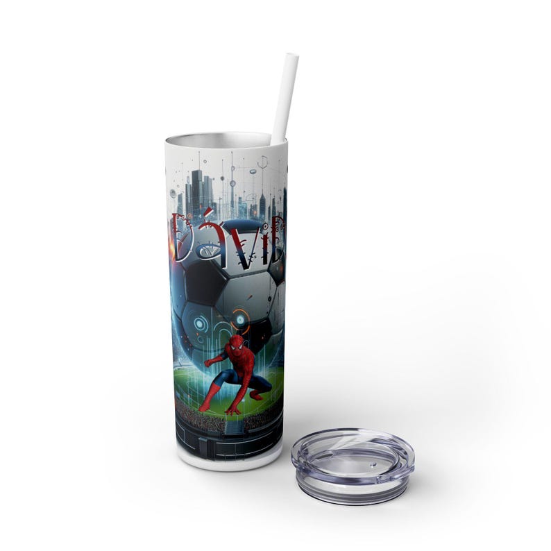 op maat gemaakte magere beker met rietje, 20oz, op maat gemaakt voor Dávid. afbeelding 7