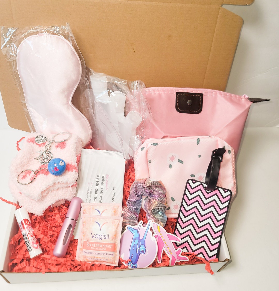 Travel Kit Set, Travel Kit Gift Box for Teen Women, Birthday Gift Set