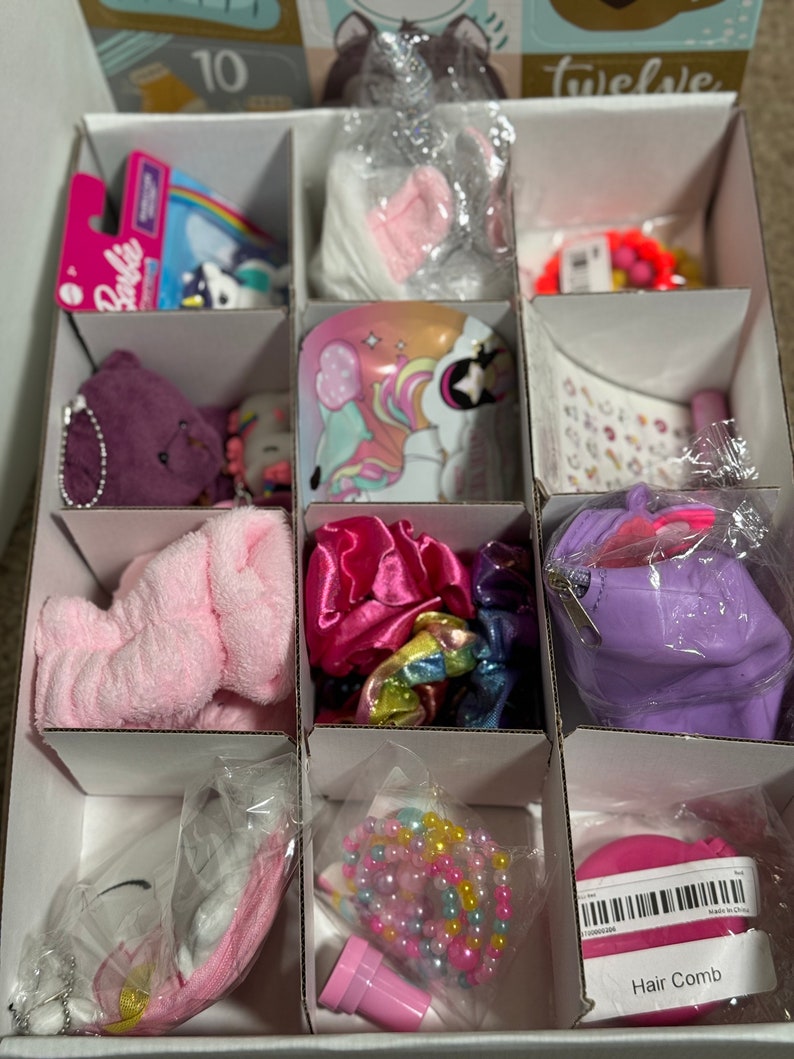 12 Days GIRLS Christmas Surprise box, Christmas gift box for kids, Christmas Surprise for Kids, Selfcare Gift for Kids image 9