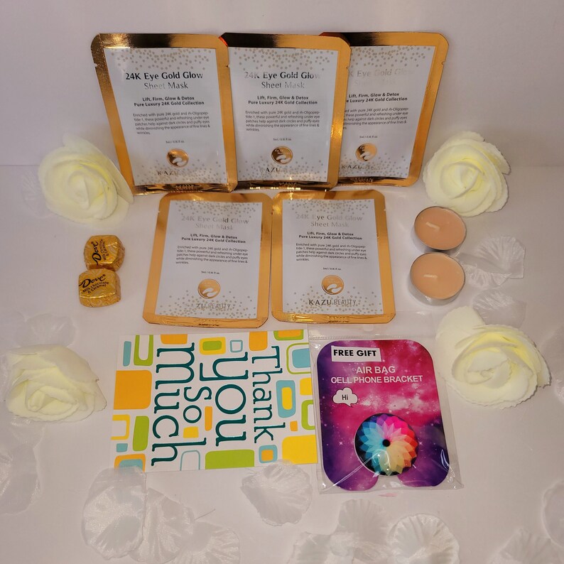 Under Eye Mask Sets Self Care Gift Box for Her Skincare