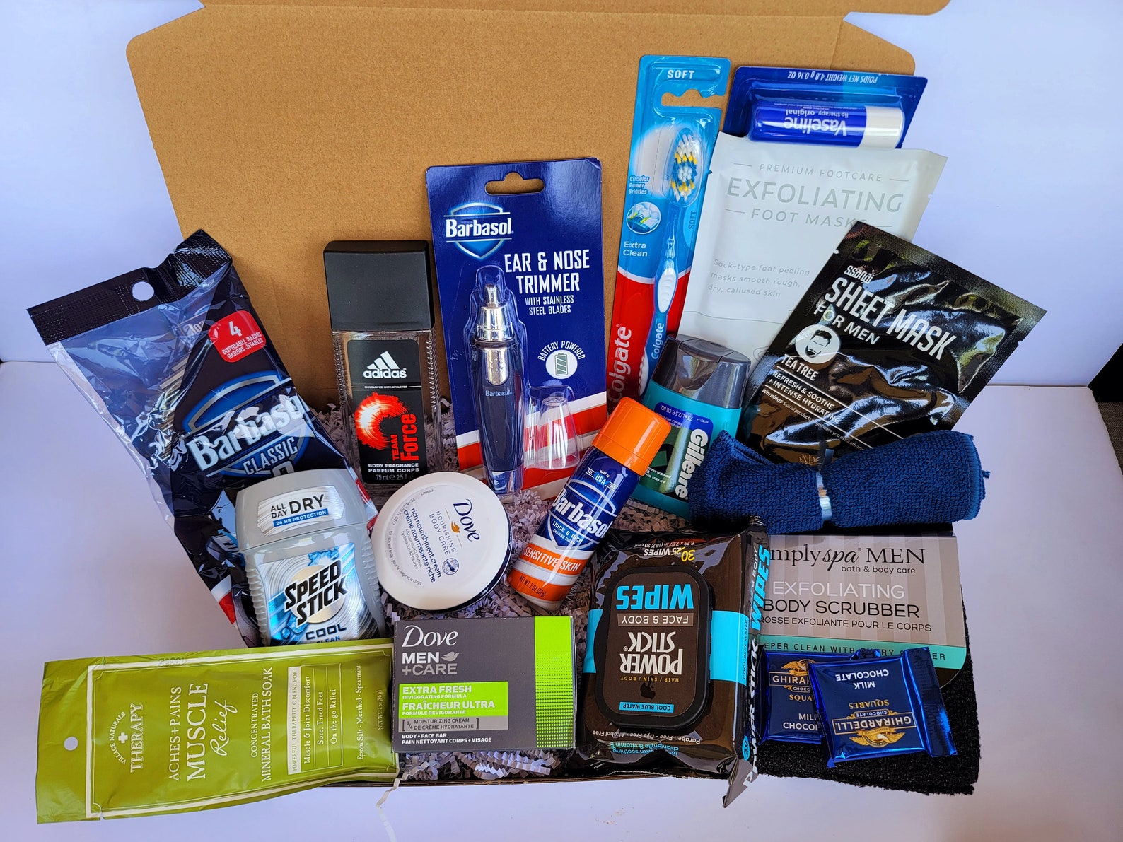 Mens Care Box/selfcare Giftbox/grooming Gift Box/holiday Gift/mens