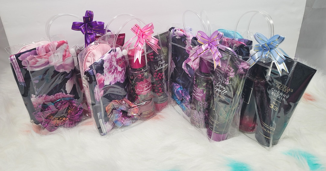 VICTORIA SECRET Gift Bag, Self Care Gift Bag for Women, Skin Care Set, Spa Bag, Relaxation Gift