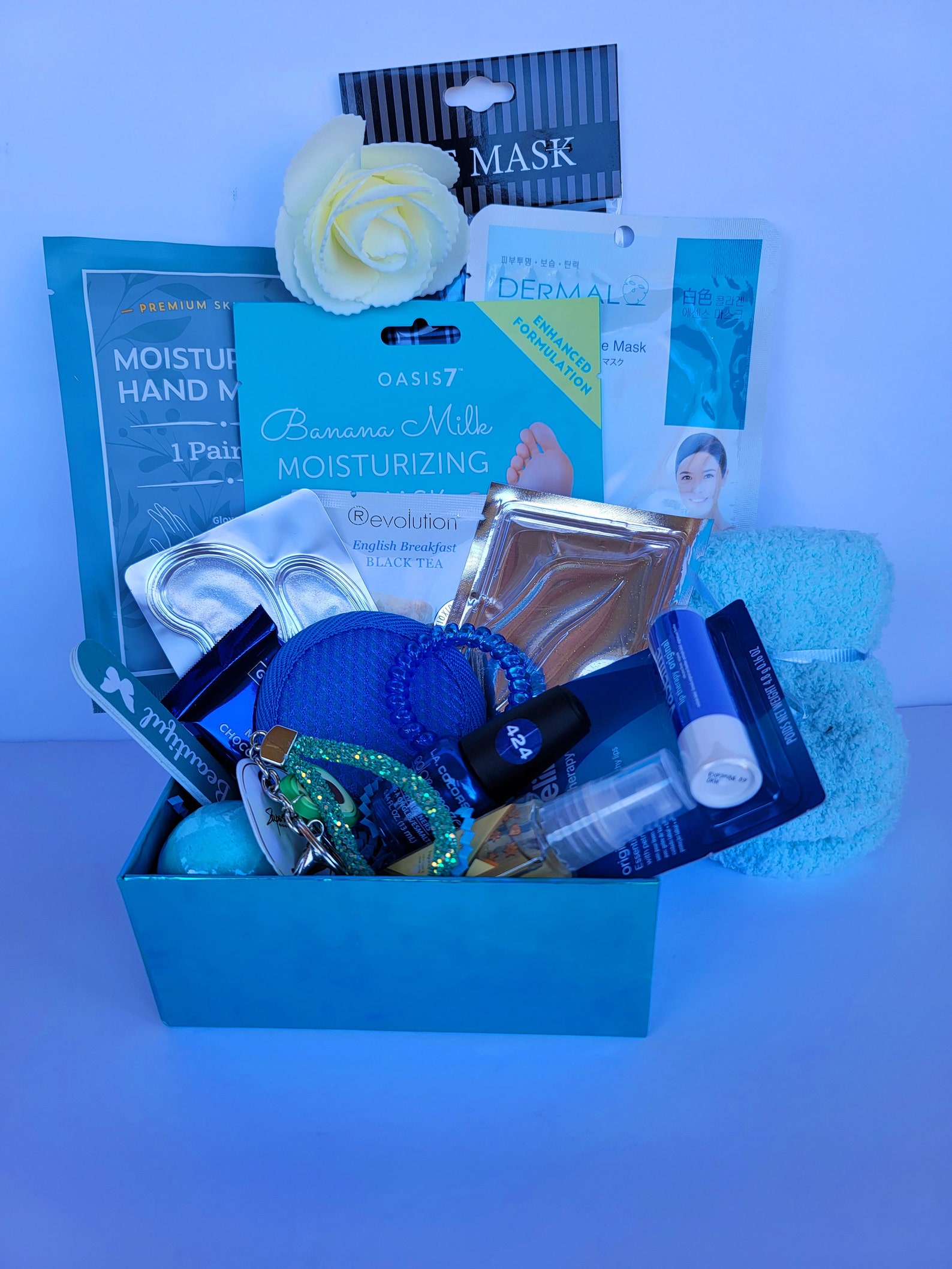 Self Care Gift Box for Her, Skincare Pamper Hamper Box, Gift for Teen