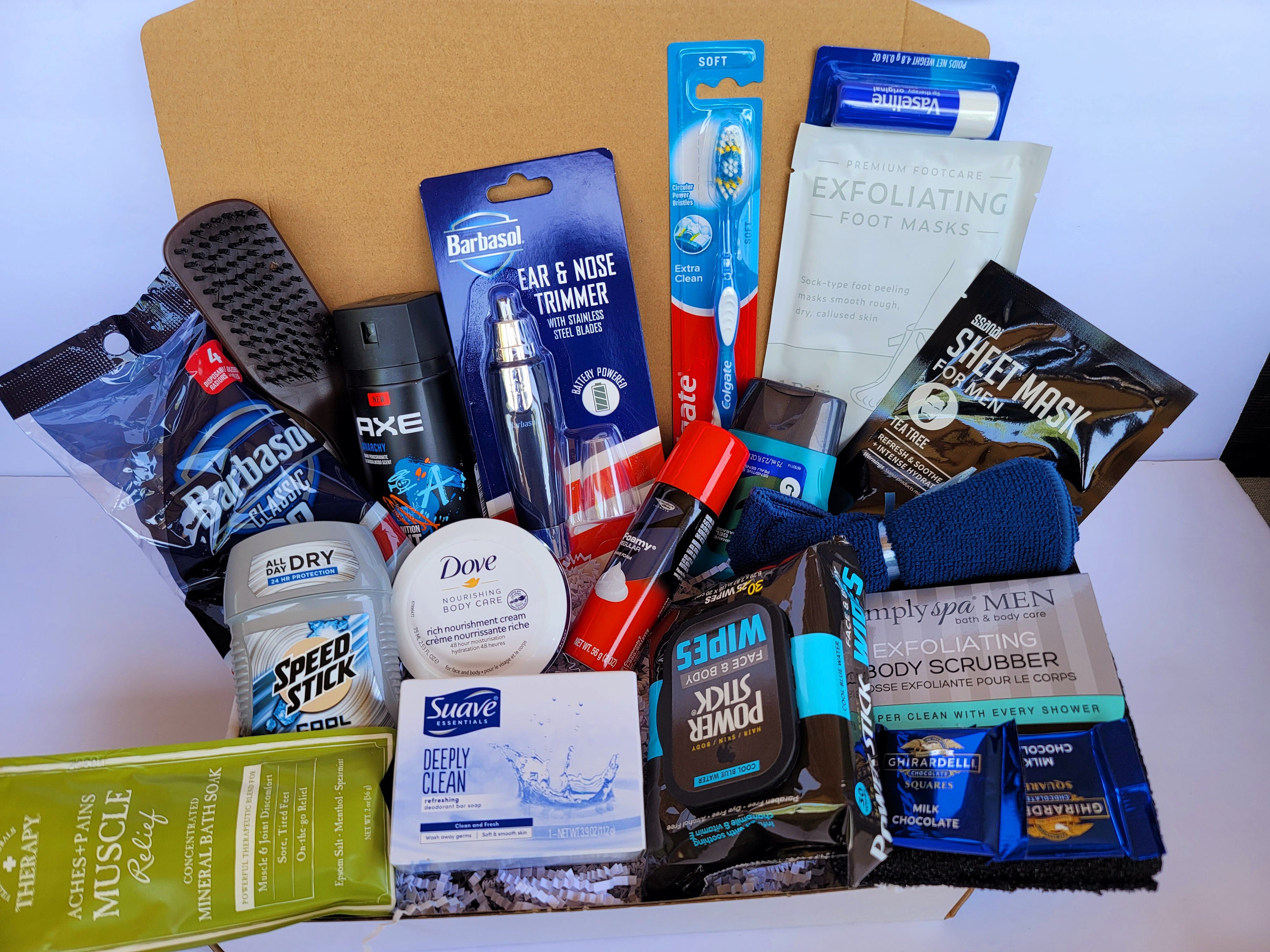 Mens Care Box/selfcare Giftbox/grooming Gift Box/holiday Gift/mens