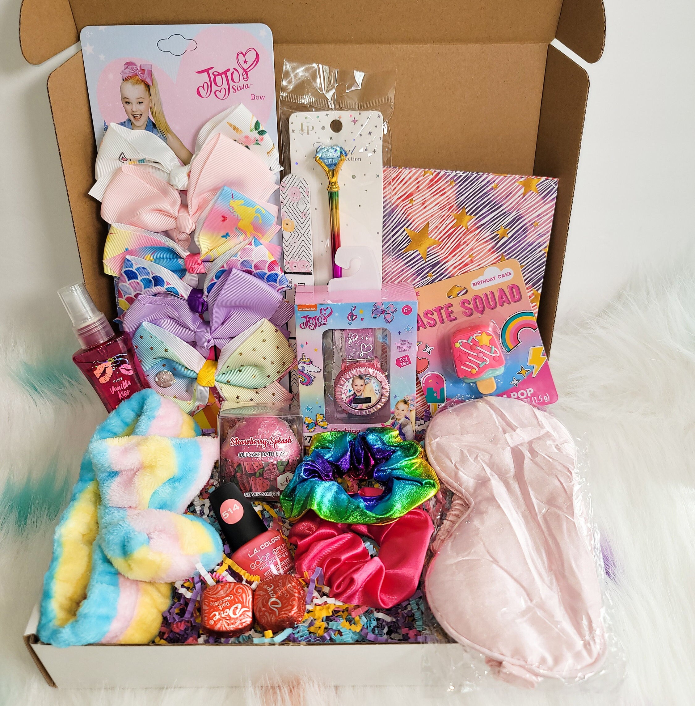 Jojo Siwa Gift Box, Birthday Gift for Girls, Christmas Gift for Girl, Tween  Girl Gift, Little Girls Gift, Jojo Siwa Bow, Wrist Watch. 