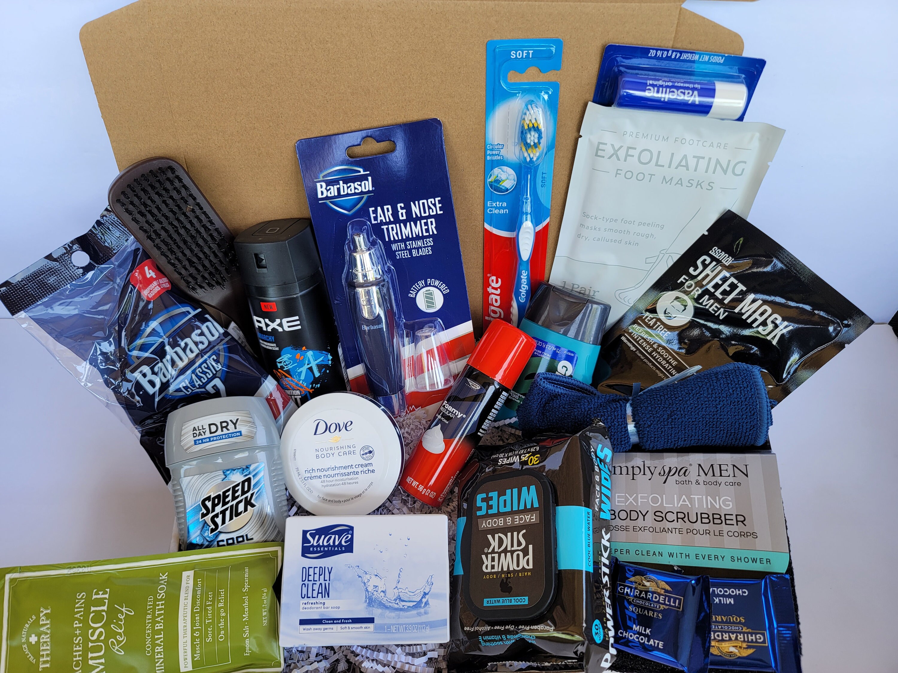 Mens Care Box/selfcare Giftbox/grooming Gift Box/holiday Gift/mens