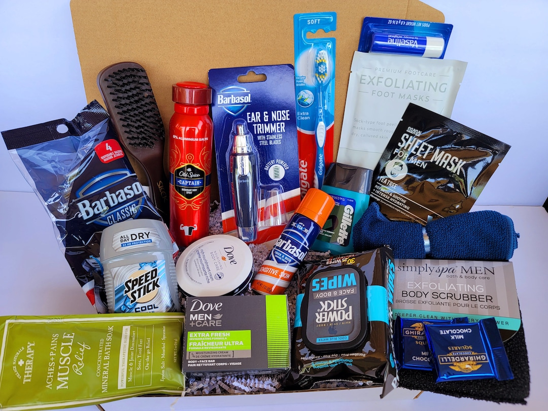 Mens Care Box/selfcare Giftbox/grooming Gift Box/holiday Gift/mens