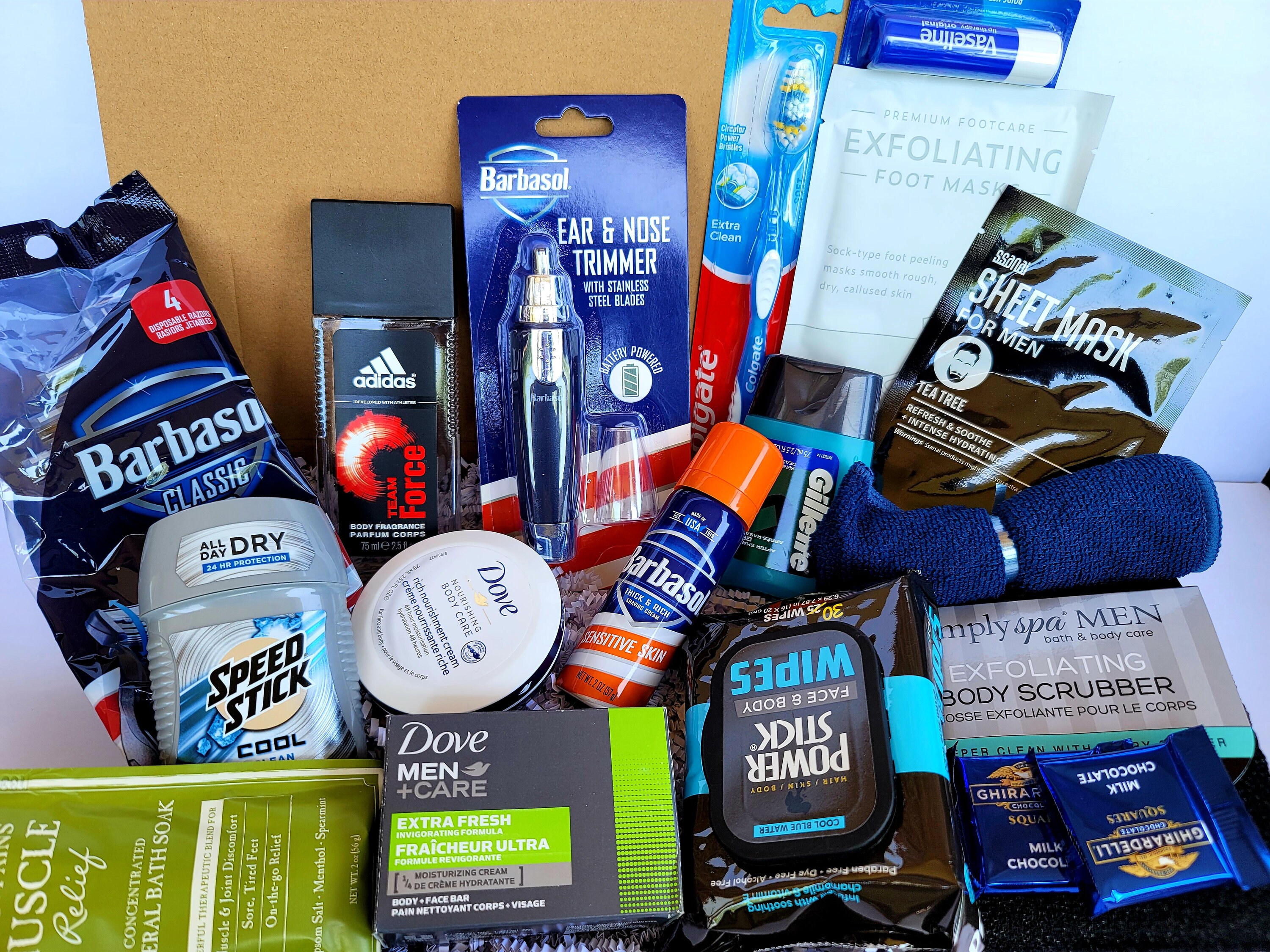 Mens Care Box/selfcare Giftbox/grooming Gift Box/holiday Gift/mens