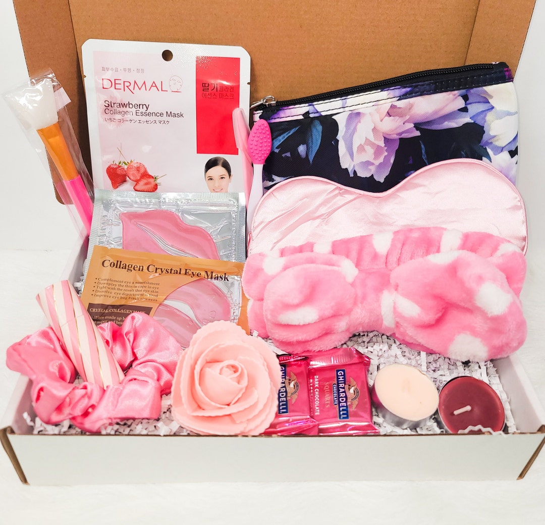 Skin Care Pamper Hamper Box, Self Care Gift for Her, Gift for Women