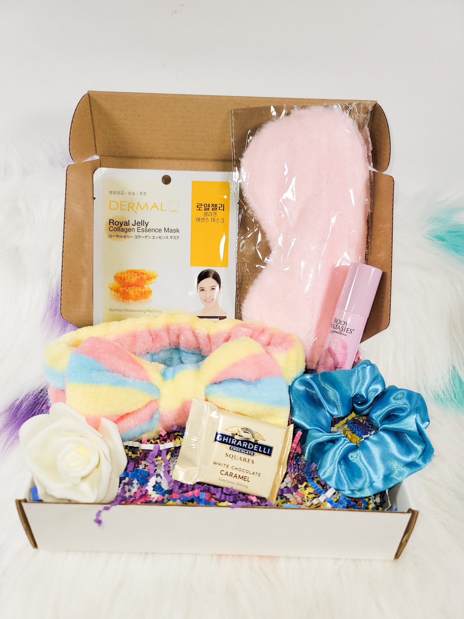 Facial Care Gift Set, Self Care Gift Box for Teen, Women, Birthday Gift
