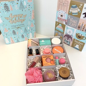 12 Days GIRLS Christmas Surprise box, Christmas gift box for kids, Christmas Surprise for Kids, Selfcare Gift for Kids image 4