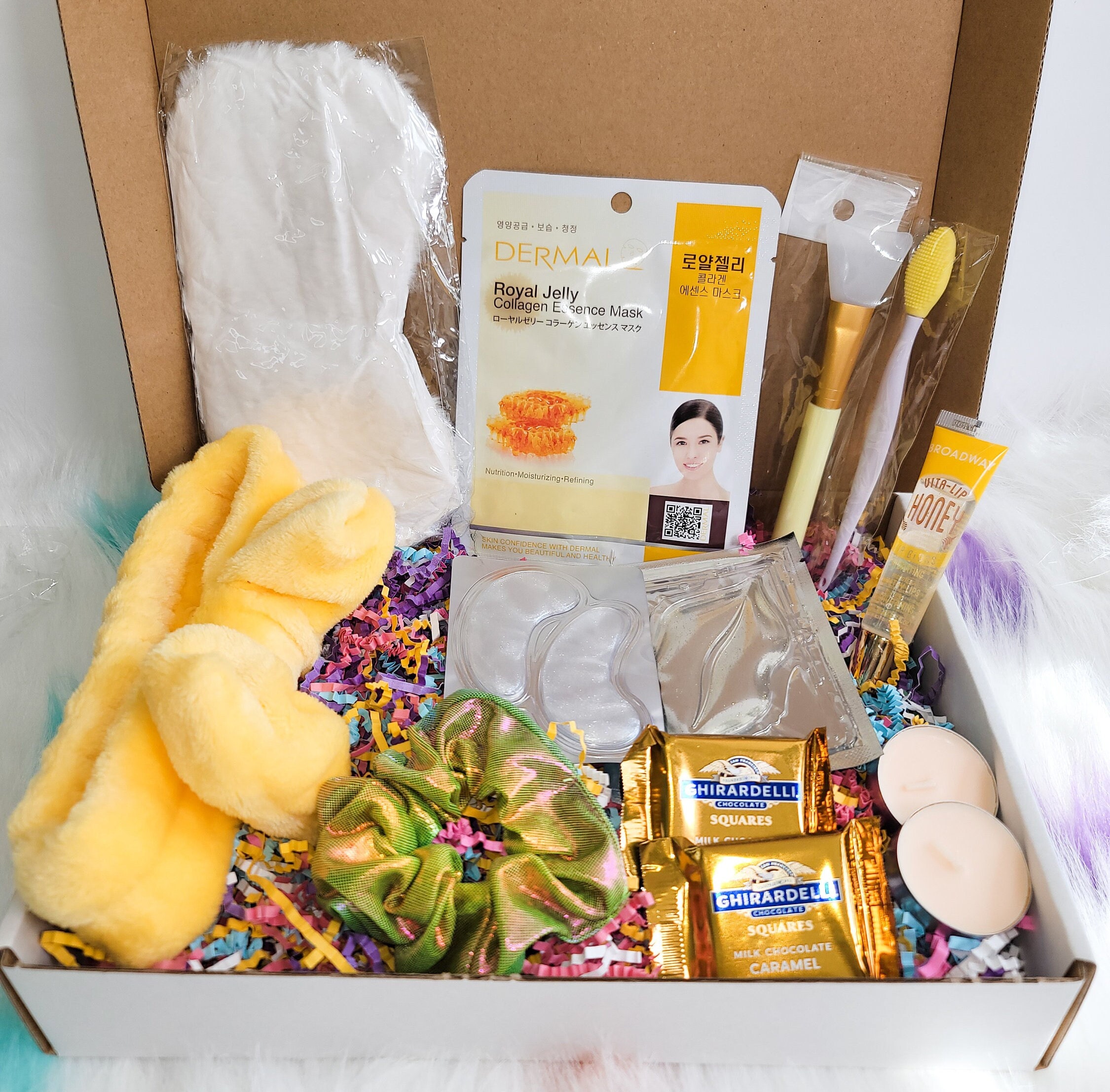 Facial Care Set, Self Care Gift Box for Teen, Teens Birthday Gift Set