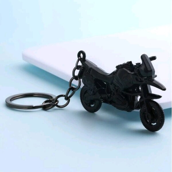 Motorcycle Keychain - Etsy