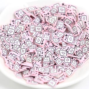 Polymer Clay rosa Game Boy Herz für Resin Art, Nailart