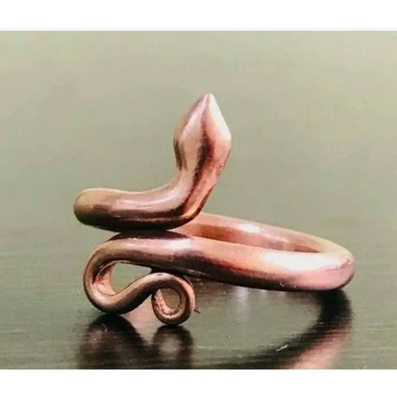 Isha Copper Snake Ring (Consecrated) – Yogis