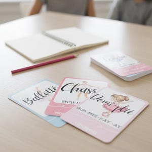 Printable Ballet Flash Cards – Dance Vocabulary Learning (PDF Download)