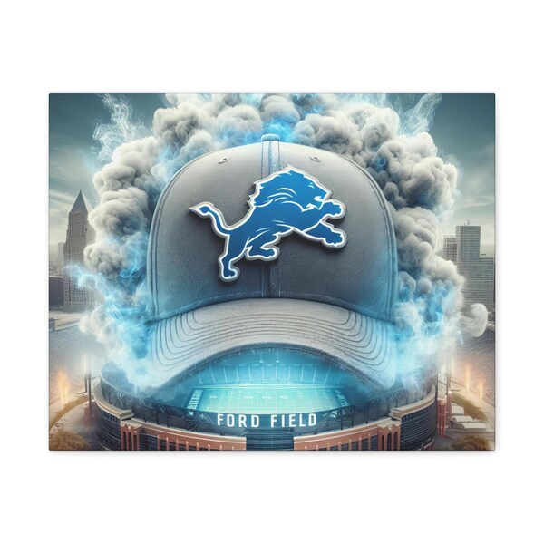 Detroit Lions Canvas Gallery Wraps