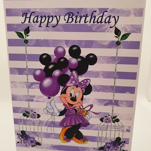 Micky Mouse Geburtstagskarte