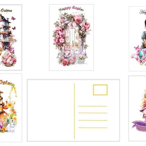 Easter postcards