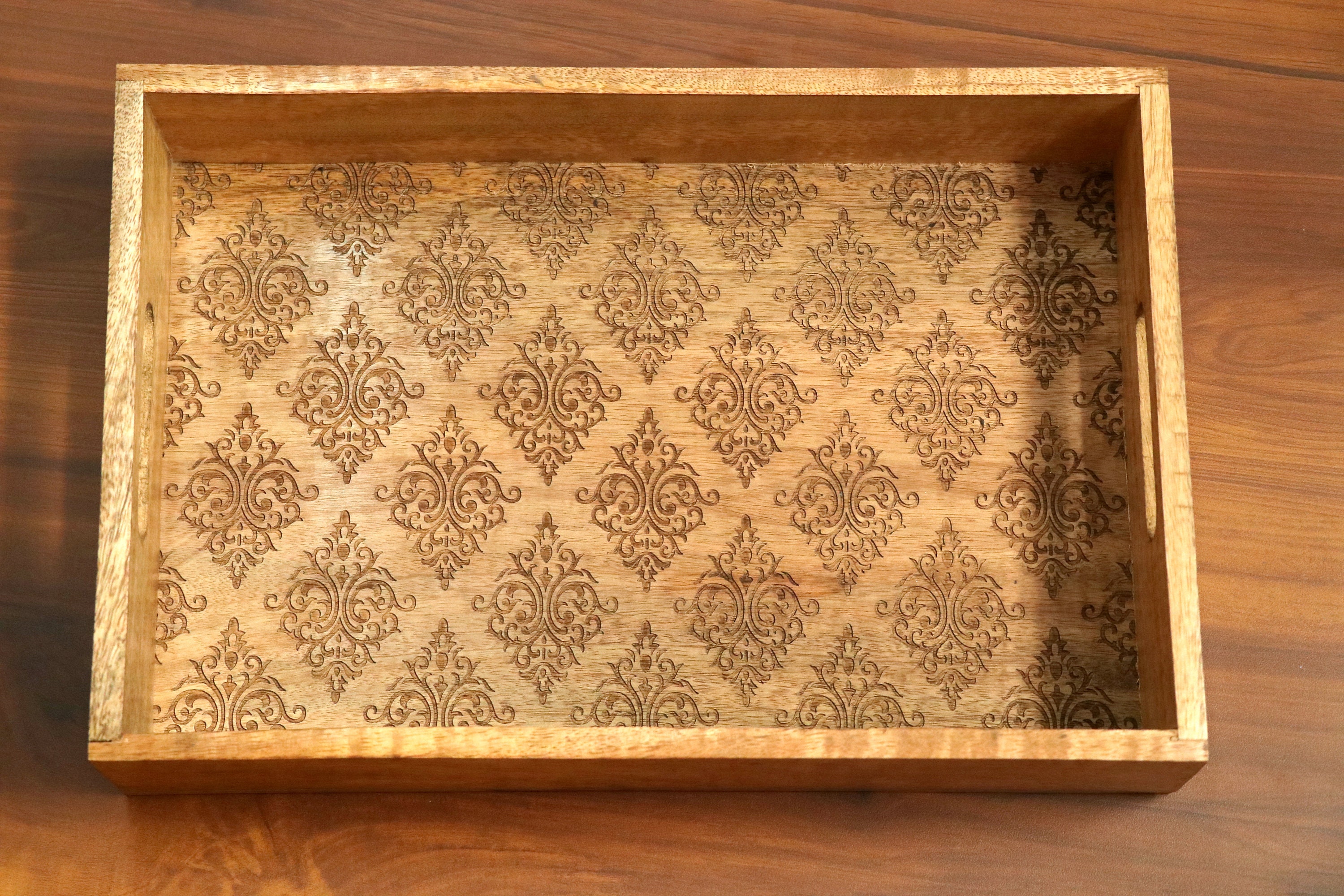 Discover Handmade Wooden Tray, Home Decoration