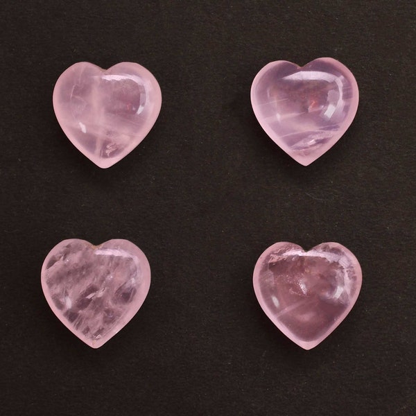 Natural Rose quartz twisted heart Shape Carved Gemstone Loose Gemstone fancy Shape Gemstone Carved Jewlery makinng Gemstone 20.55 Cts