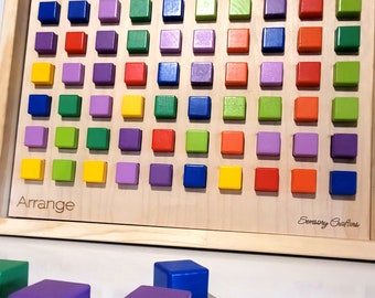 Montessori Sensory Board | Activity Wall Panels | Tactile Sensory | Gift for Autistic | DIY | Busy Board Autism | Large Sensory Board