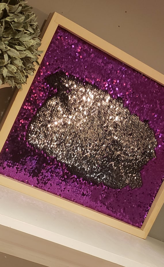 感覚/アクティビティボード リバーシブル フリップ スパンコール