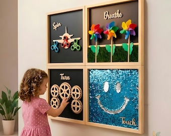 DIY Sensory Wall Panels – Interactive Activity Boards for Classrooms, Memory Care, Schools, and Shared Spaces