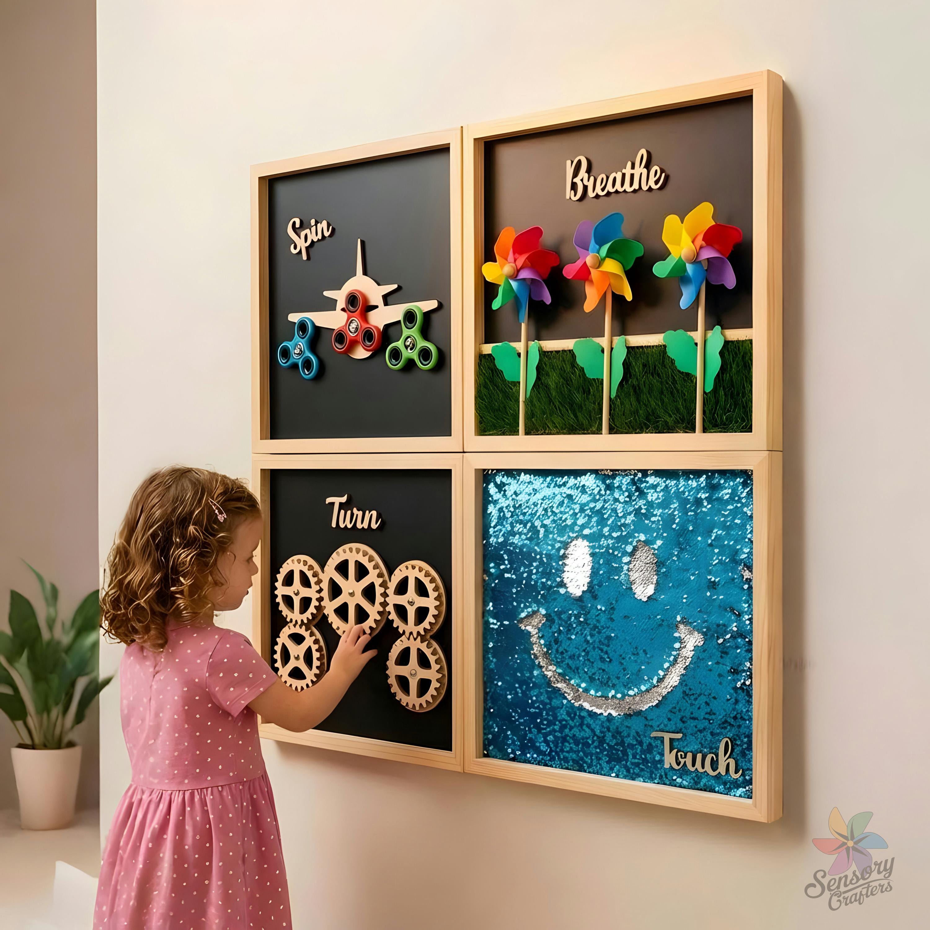 DIY Sensory Wall Panels – Interactive Activity Boards for