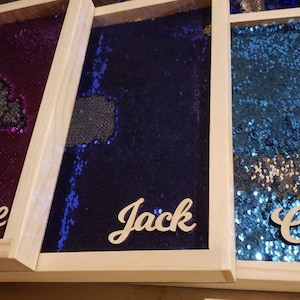 Flip Sequin Sensory Board wall-mountable sensory panel great birthday gift for autistic child or adult adhd alzheimer&#39;s neurodiversity