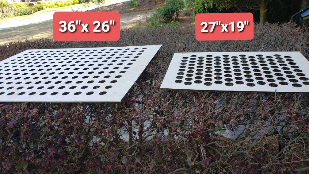 3 Light Peg Board Insert Flat Pegboard With Peg Holes board Etsy